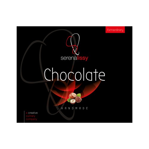 Create stylish packaging for handmade chocolate company