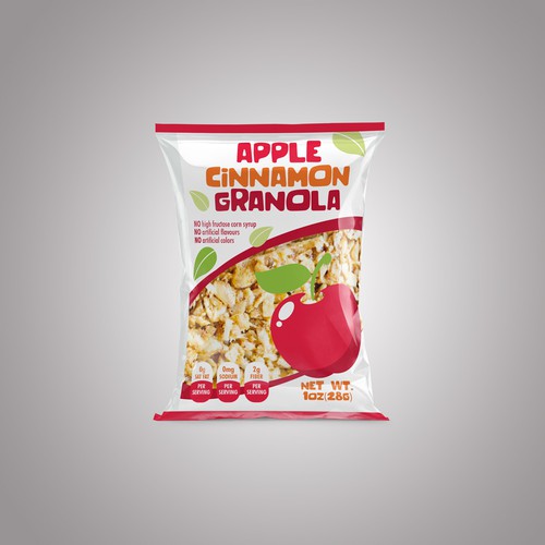 Granola bar packaging