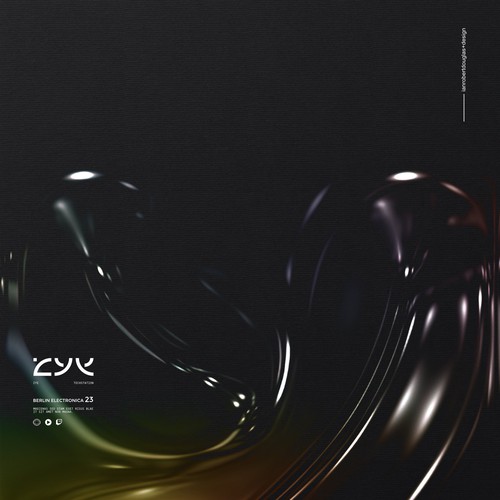 Abstract wordmark for electronic music artist ZYE