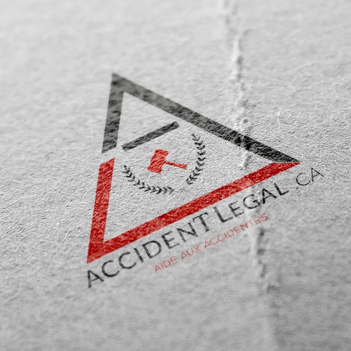 Logo Concept for Accident Legal Law Firm.