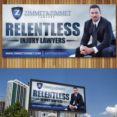 Lawyer Billboard that should be simple yet visually appealing