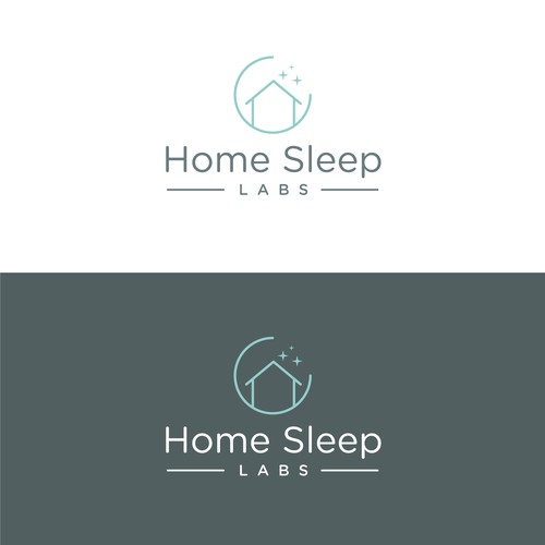 Logo design concept for Home Sleep Labs