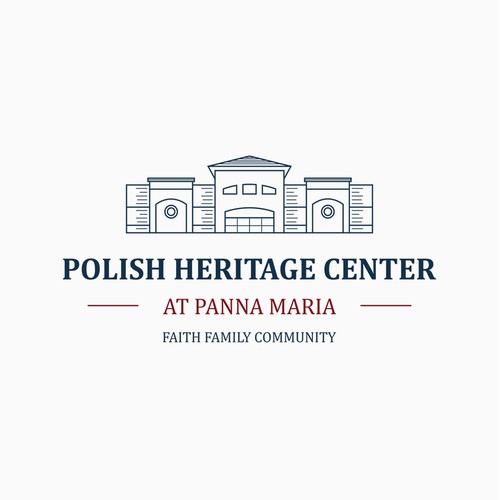 Polish Heritage Center at Panna Maria logo concept