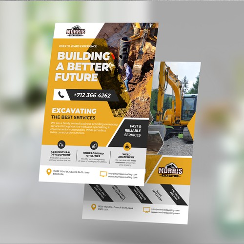 Construction Flyer Design