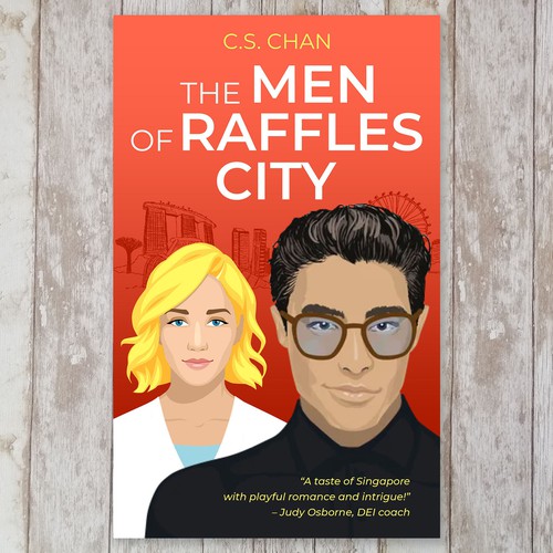 Book cover "THE MEN OF RAFFLES CITY"