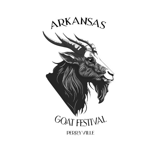 Arkansas Goat Festival T-shirt Design