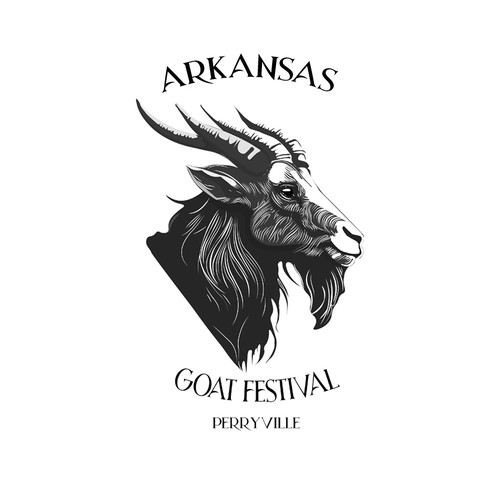 Arkansas Goat Festival T-shirt Design