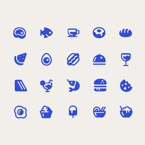 Food icons