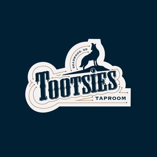 Logo for a taproom in SD