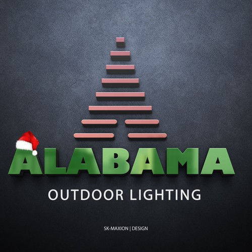 Logo design with Christmas theme 