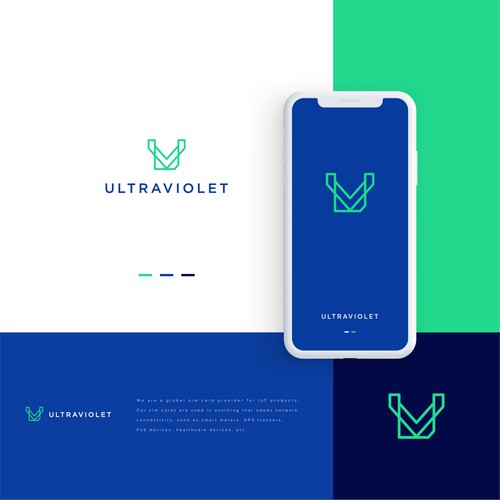 Modern Logo Concept for UltraViolet