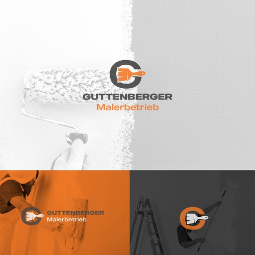 Residental Painting Company Logo Concept