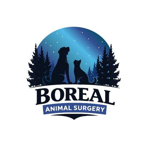 Boreal Animal Surgery Logo Concept