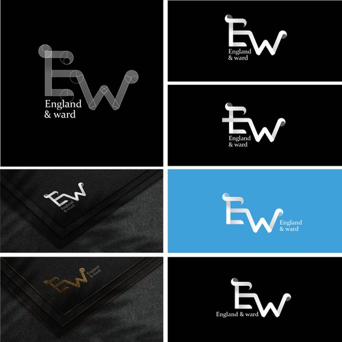 Logo concept for England & Ward company