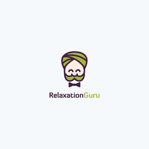 Happy Guru logo concept for Fidget Store