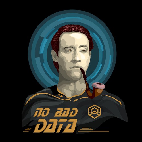 No Bad Data - Original T-shirt Illustration