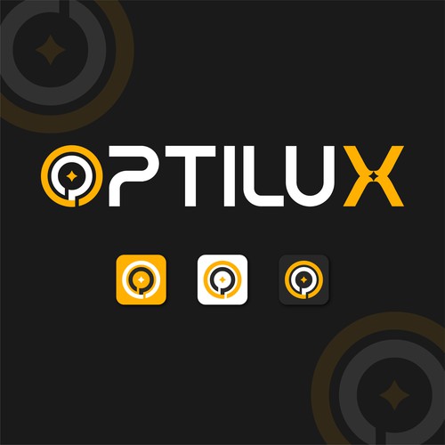 Optilux Logo Design.