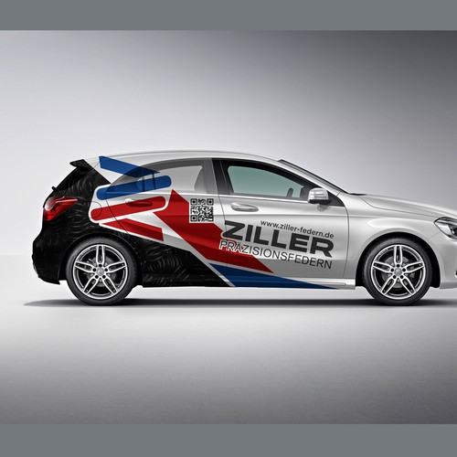 Mercedes A-class wrap for Ziller