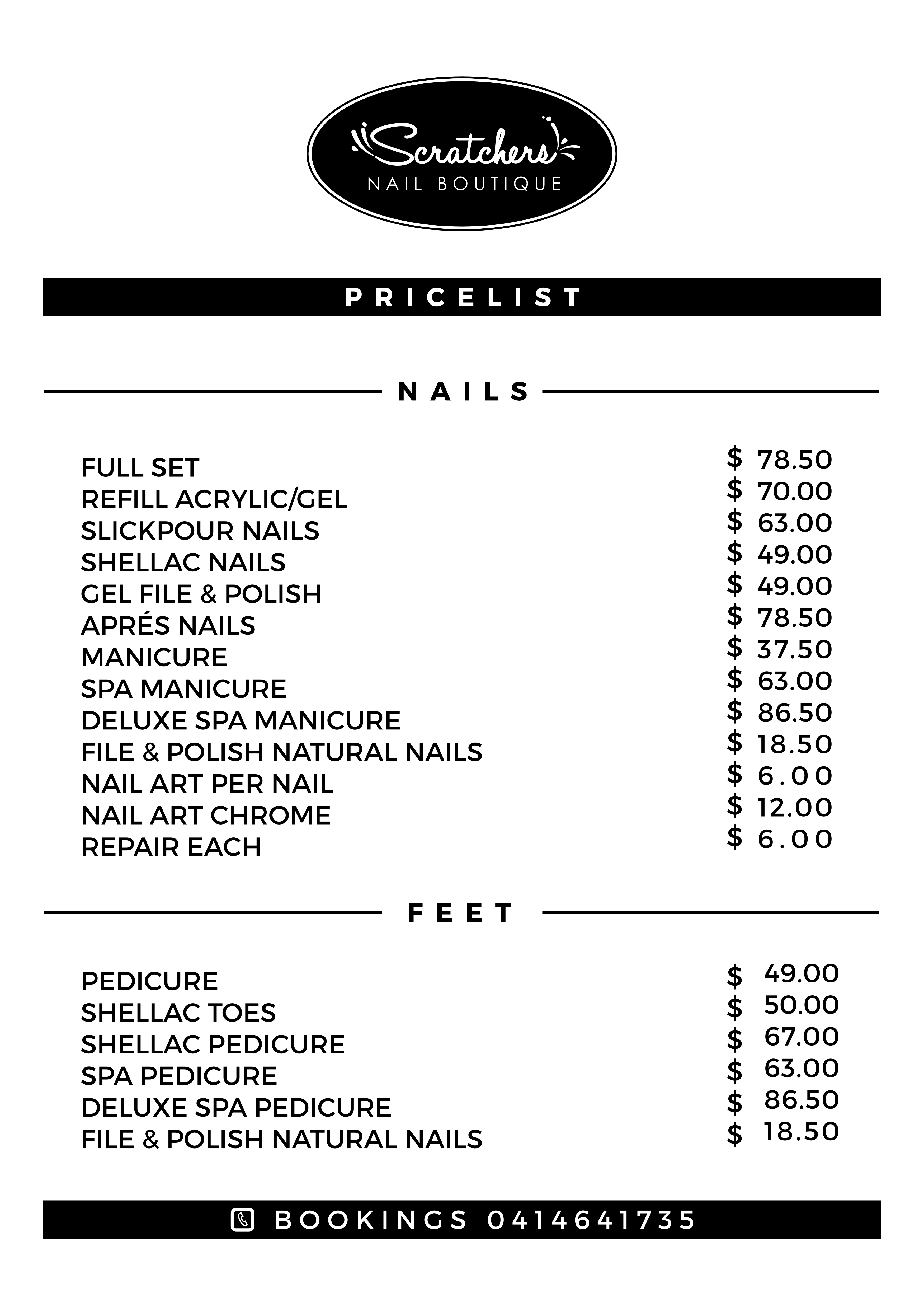 Nail Studio Flyer