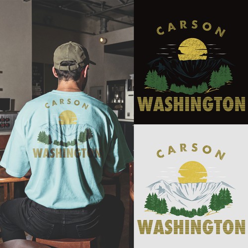 Illustration concept for Carson Washington