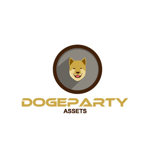 Create a fun/playful Dogecoin/Dogeparty related logo