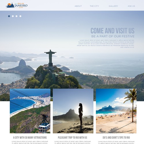 rio de janeiro city webpage