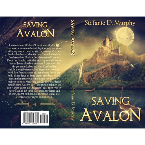 Please, make a fantastic eyecatcher for my book "Savin Avalon"