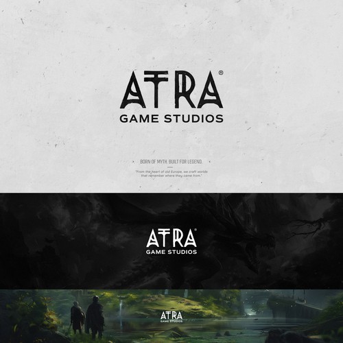 ATRA Game Studios — Logo Design