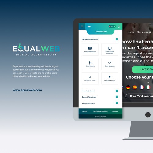 Equal Web Widget