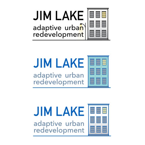 Jim Lake logo, adaptive urban redevelopment