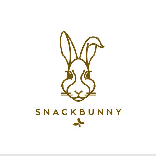 Geometric bunny for healthy snacks.