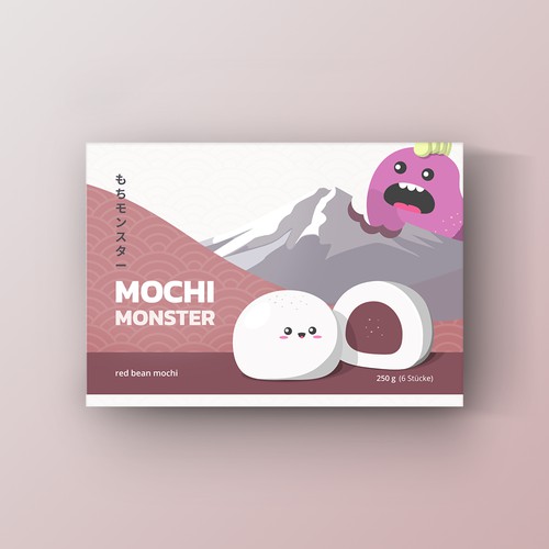 Packaging designs for Mochi