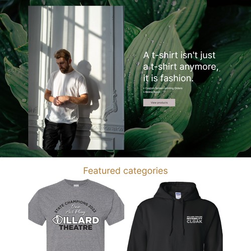 WEBSITE DESIGN FOR PRINT STUDIO - INKBLOTS