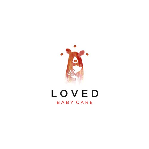 "Loved Baby Care" needs a logo to make new moms feel confident their little one is safe and healthy