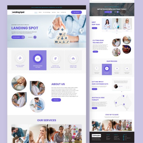 Health Care UI Design