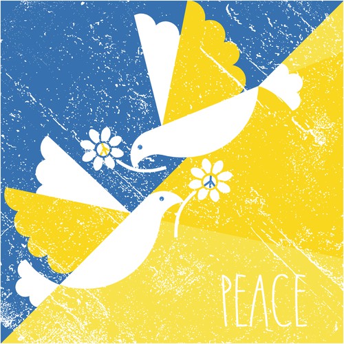 couple peace bird
