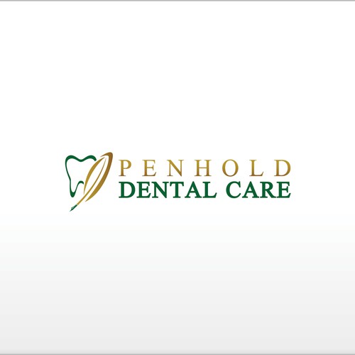 logo and business card for Penhold Dental Care