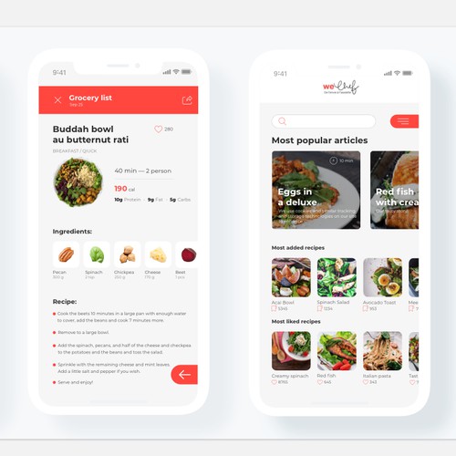 Food App Concept