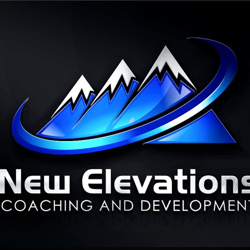 Create a logo for "New Elevations" Personal and Professional Development and Leadership