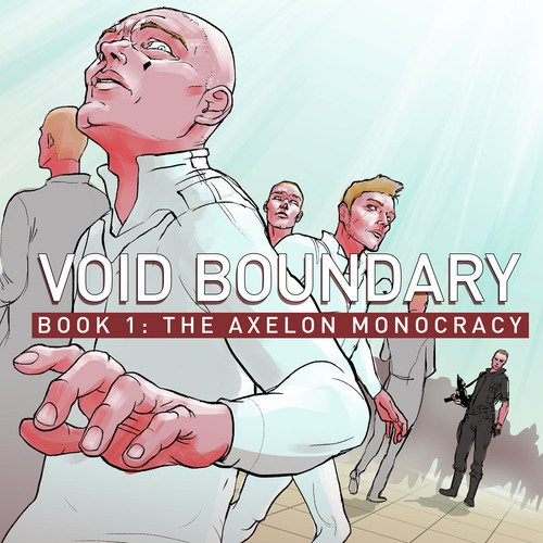 Void Boundary (Cover art for sci-fi novel)