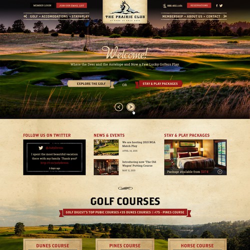 Top golf resorts