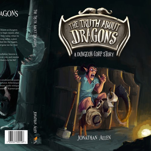 Fantasy book cover