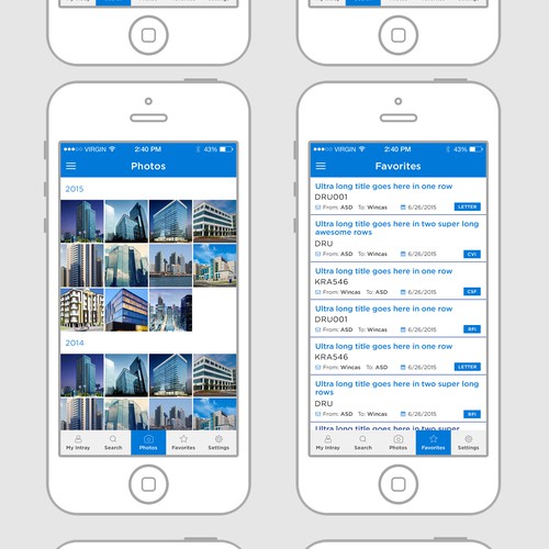 Application design 