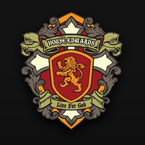 heraldic crest for house edwards