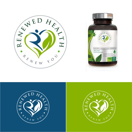 Logo design for Renewed Health