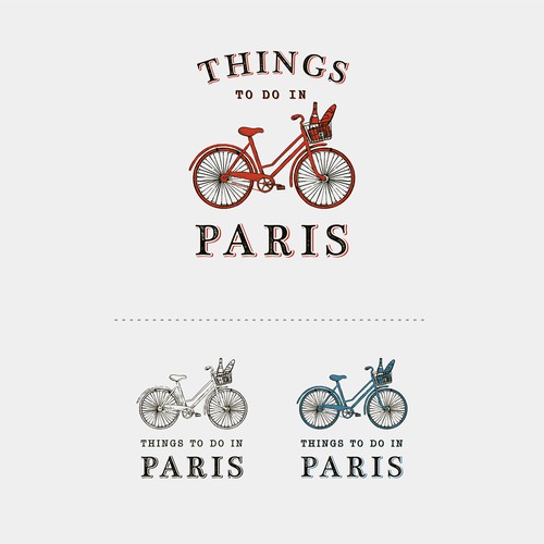 Logo for a french blog with advices and tips for tourists