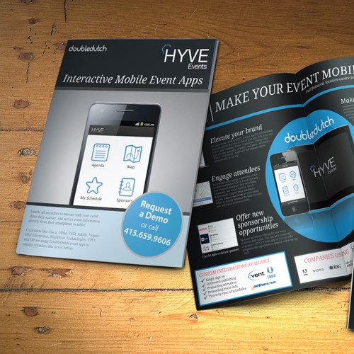HYVE events brochure