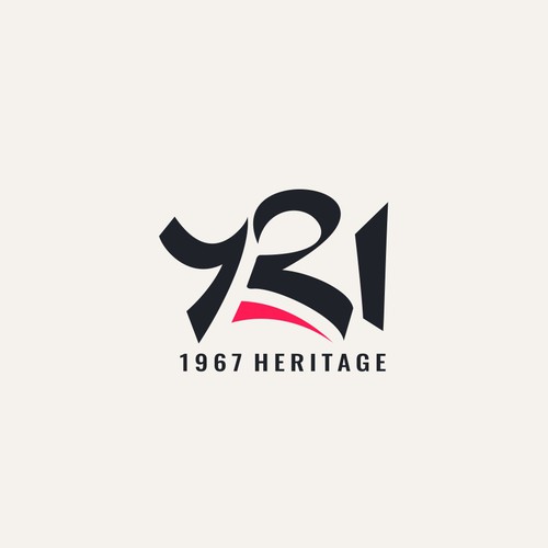 Minimalist Heritage Logo for YRI (Established 1967 Outdoor & Golf Brand)