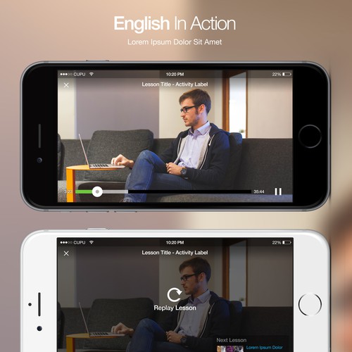 English in Action Design Concept