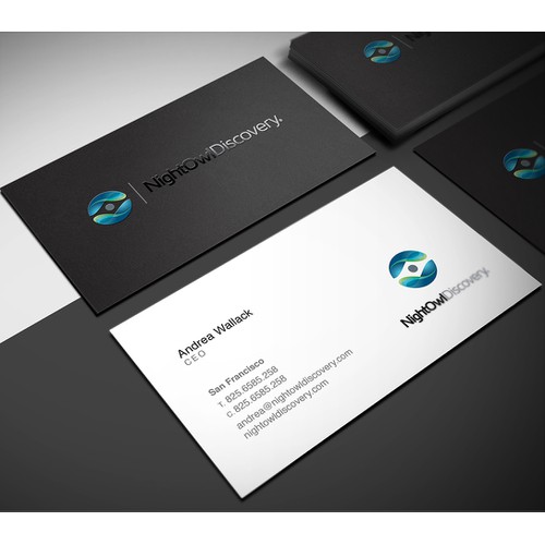 BUSINESS CARD DESIGN for nightowldiscovery